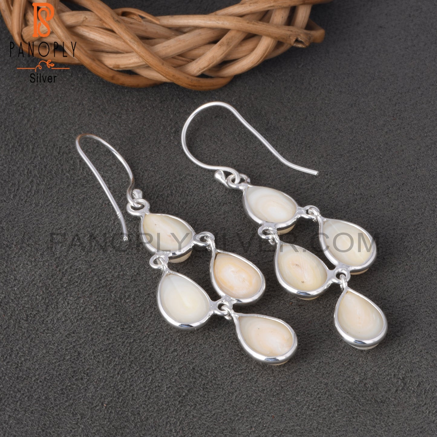 Pearl Chandelier Dangle Earrings