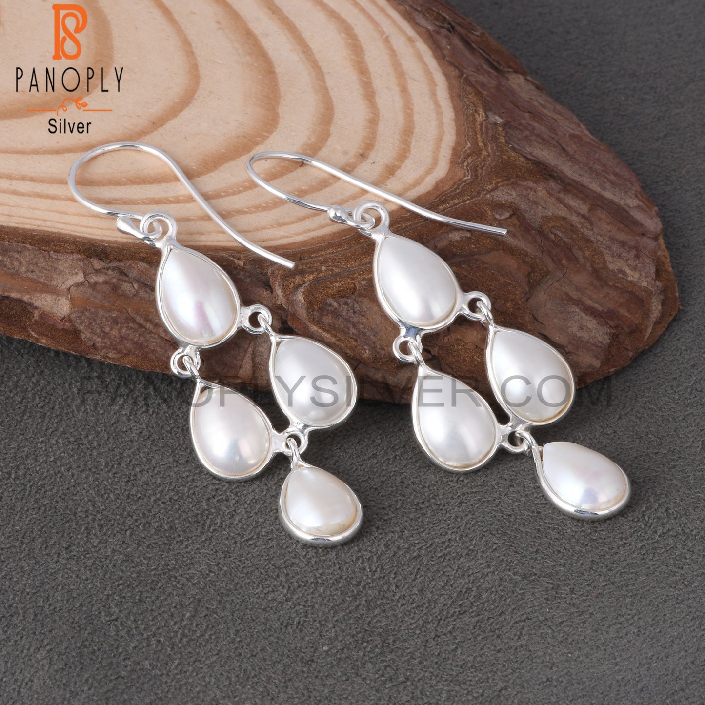 Pearl Chandelier Dangle Earrings