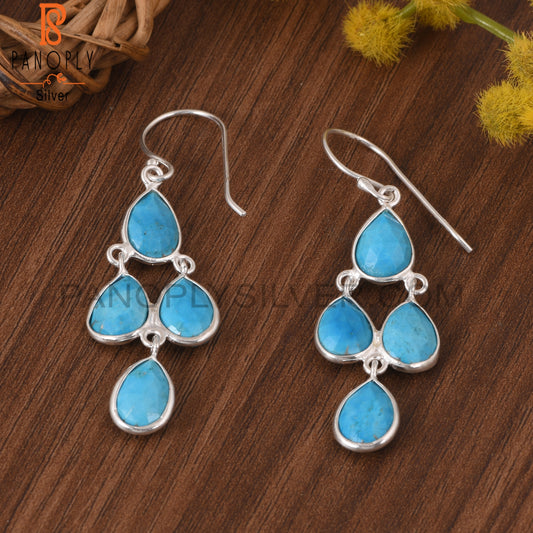 Turquoise Chandelier Earrings