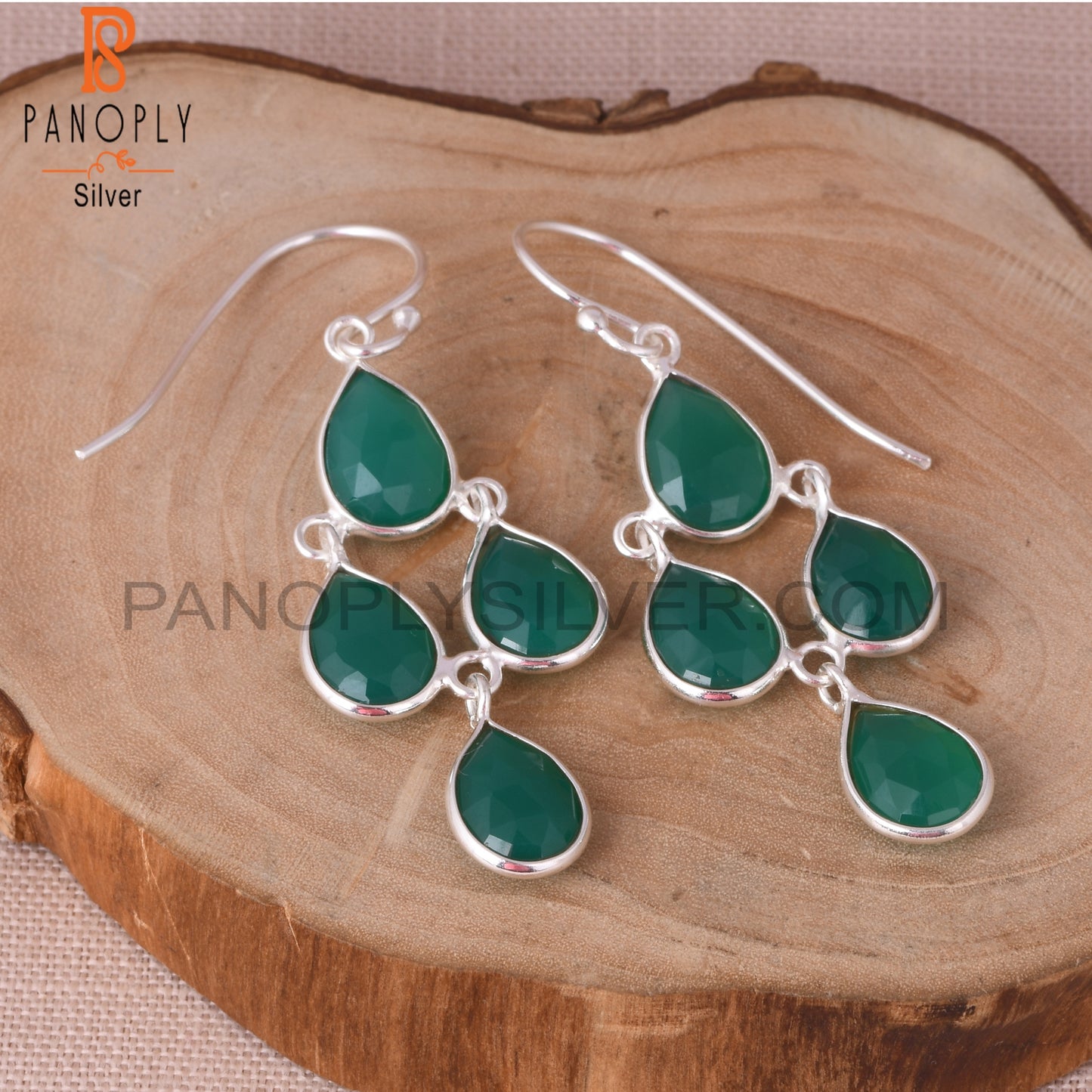 925 Sterling Silver Chandelier Earrings