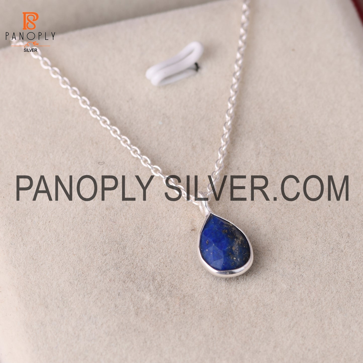 Natural Gemstone Lapis Lazuli Drop Pendant