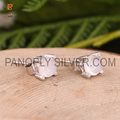 Tiny Cute Stud Rainbow And CZ Dainty Earrings For Women