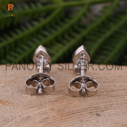 Tiny Cute Stud Moissanite Minimalist Earring For Girls