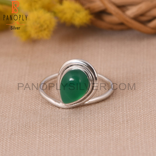 Green Onyx 925 Sterling Silver Gem Womens Jewelry