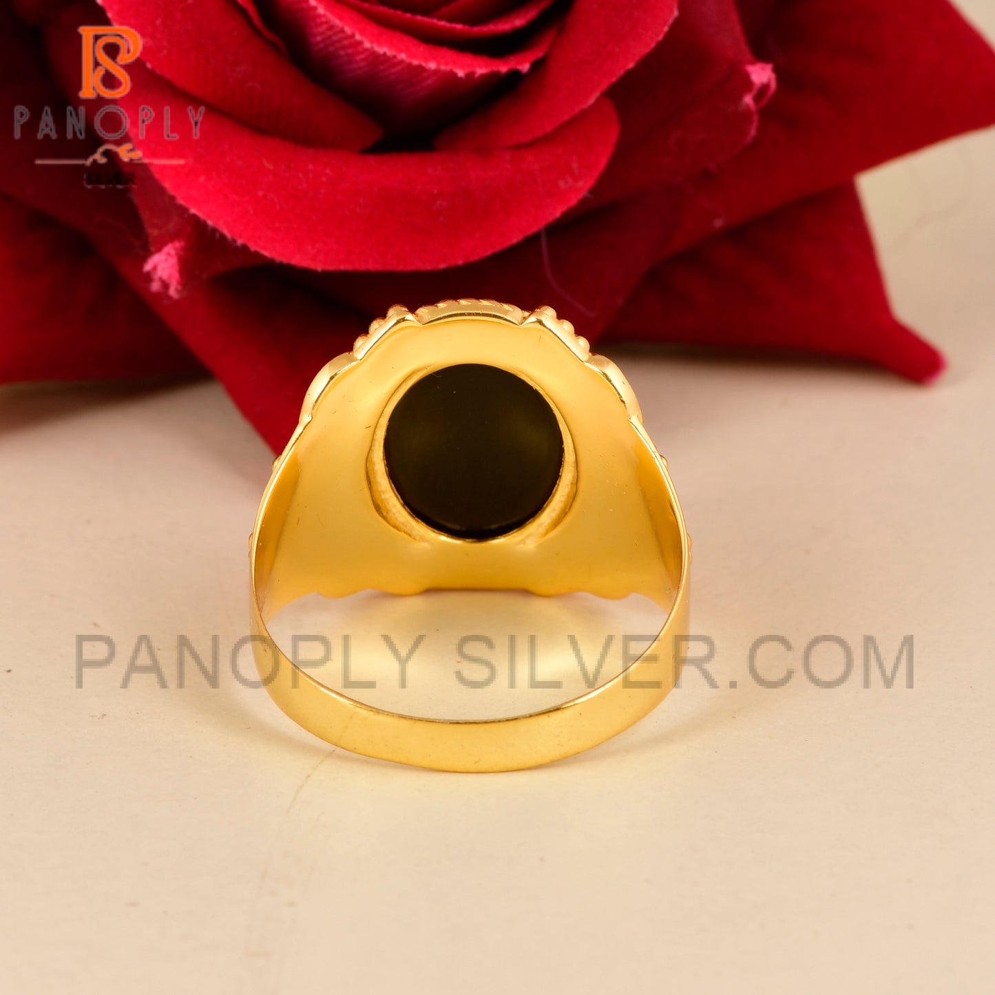 925 silver gold plated dome wedding band rings women and men