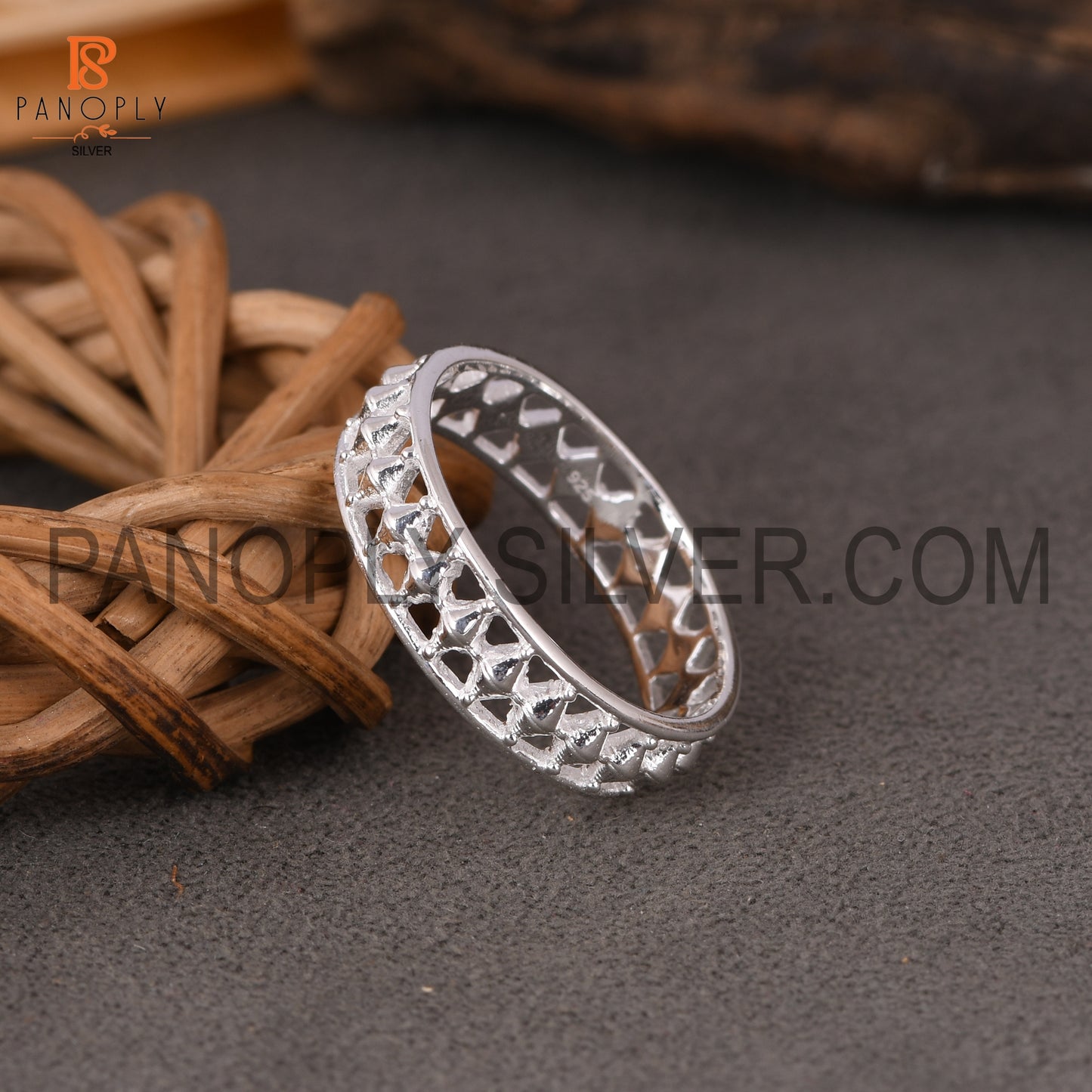 Solid 925 Sterling Silver Daily Wear Rings