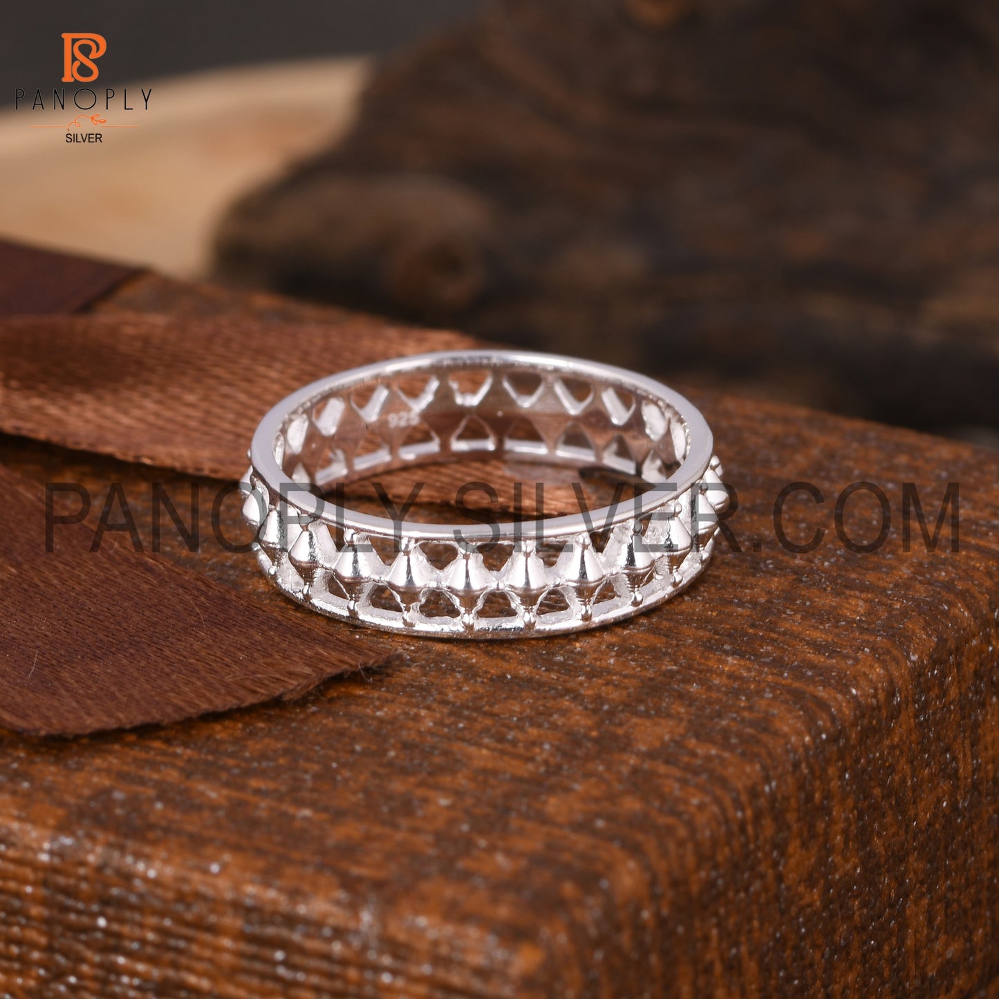 Solid 925 Sterling Silver Daily Wear Rings