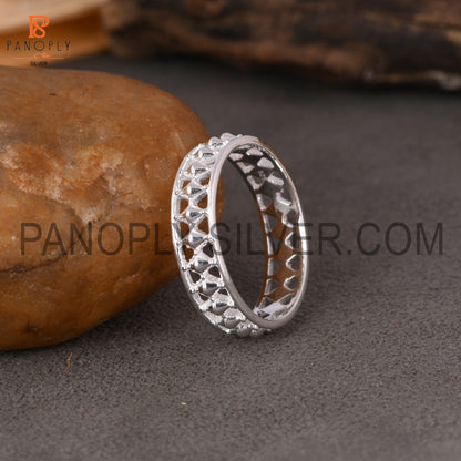 Solid 925 Sterling Silver Daily Wear Rings