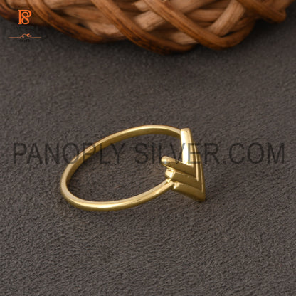 Down arrow minimalist ring special gift cute ring