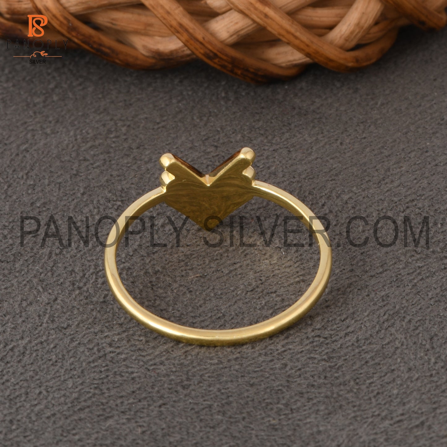 Down arrow minimalist ring special gift cute ring