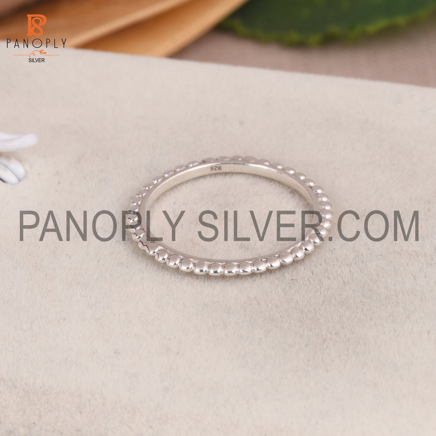 Ball 925 Silver Ring For Girl