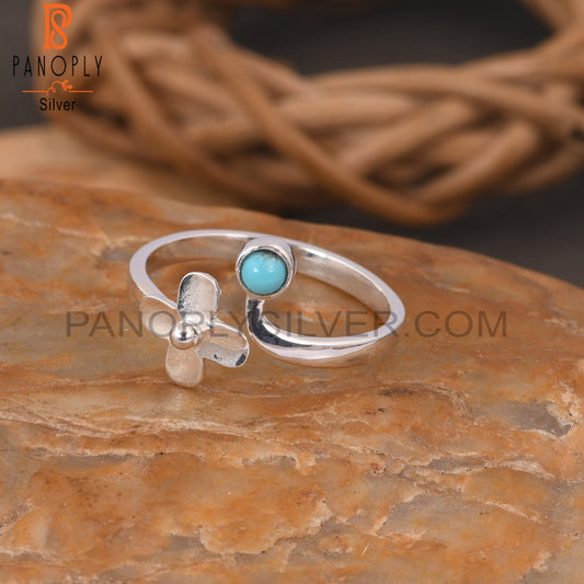 Arizona Turquoise Floral Rings