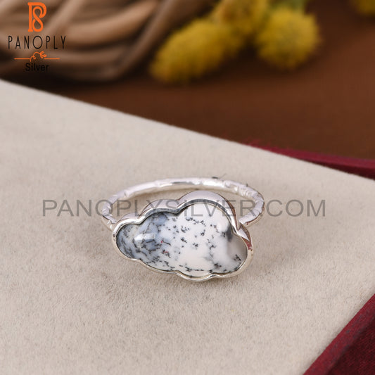 Dendrite Cloud Shape Rings For Women