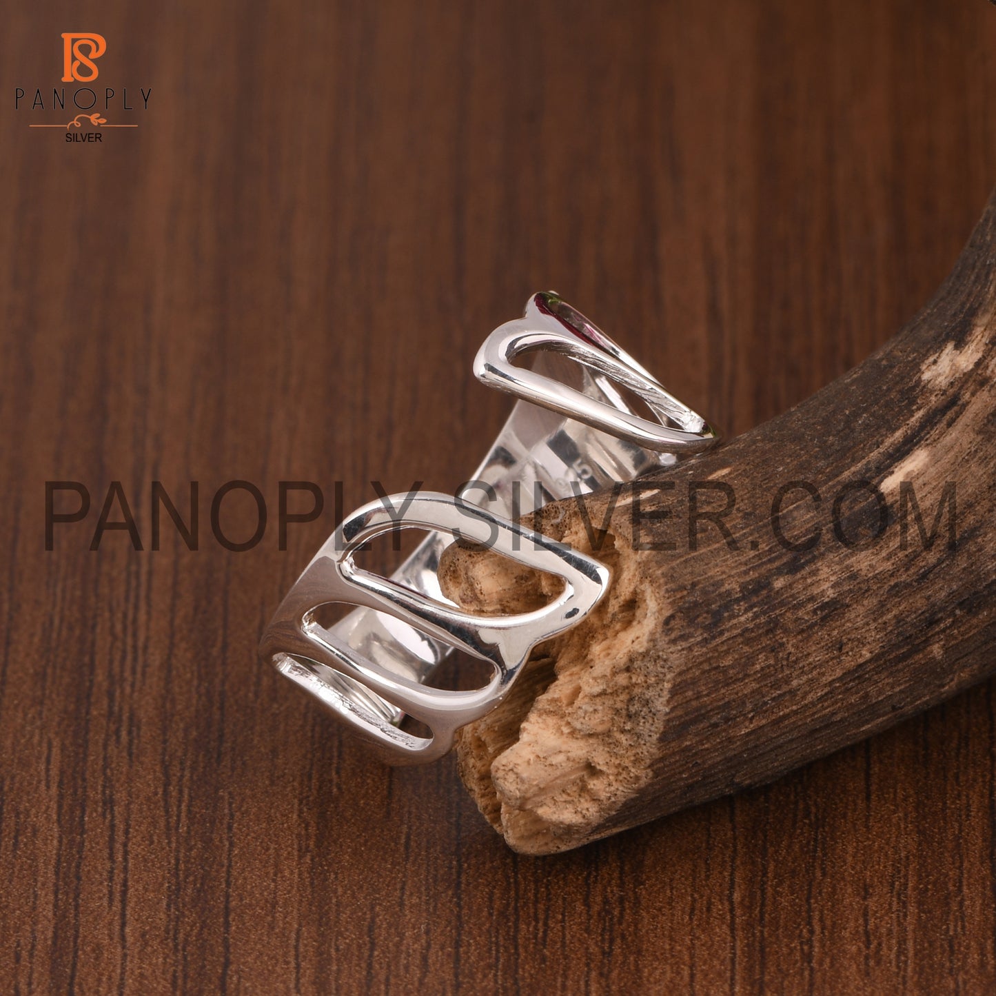 Solid 925 Silver Adjustable Rings