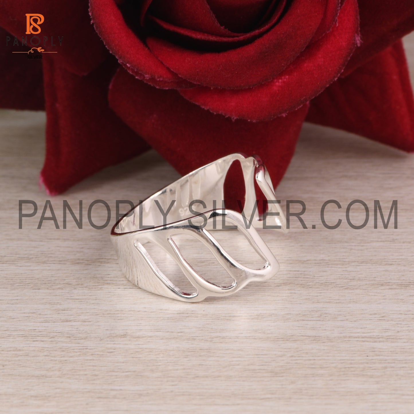 Solid 925 Silver Adjustable Rings