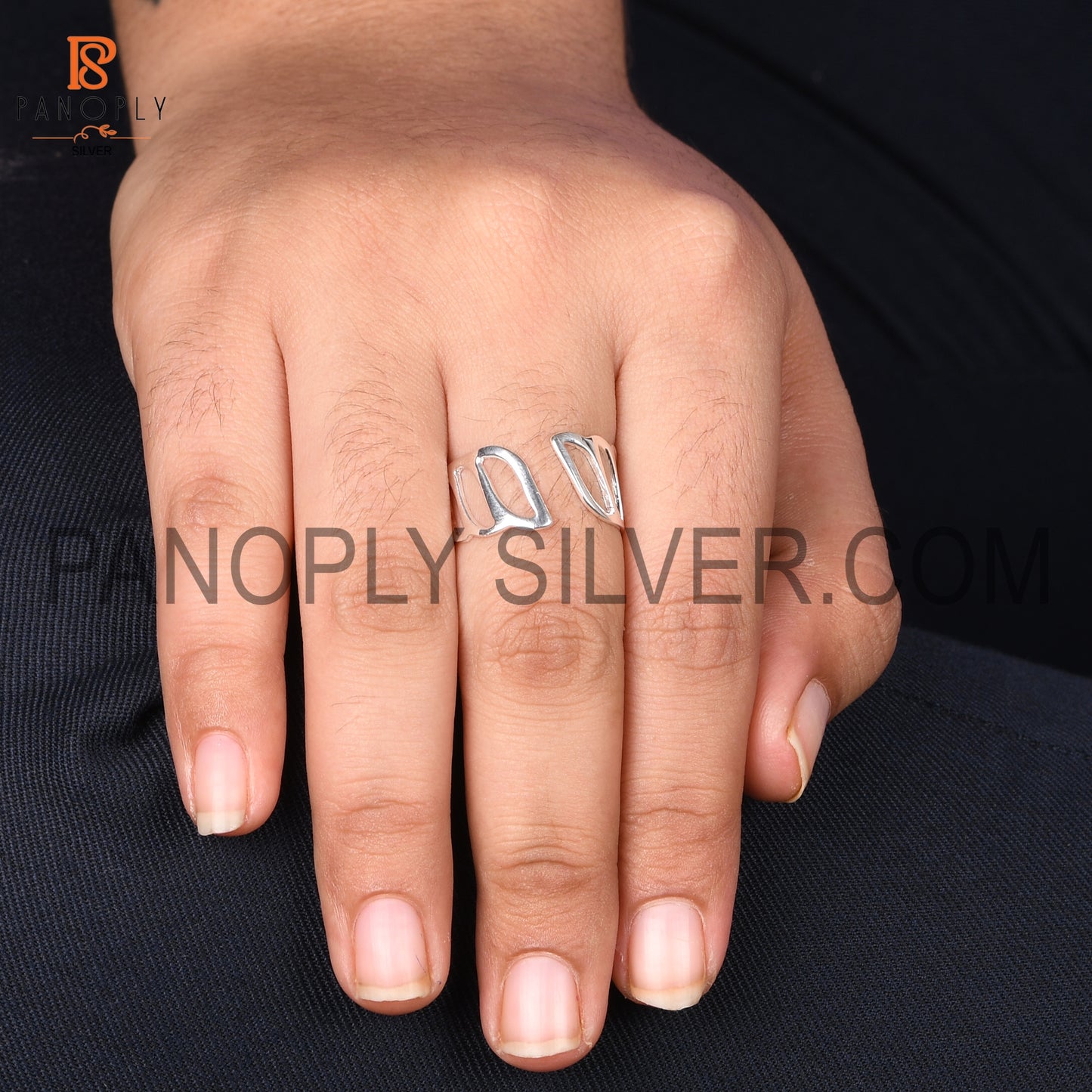 Solid 925 Silver Adjustable Rings