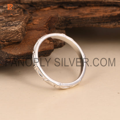 Eternity Moon Ring – Elegant Silver & Moonstone Jewelry