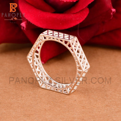 925 silver River Bridge Jewelry Rings For Women