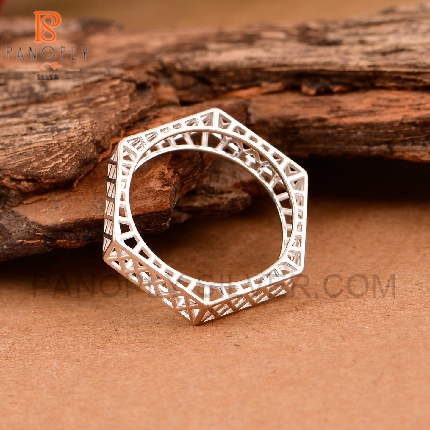 925 silver River Bridge Jewelry Rings For Women