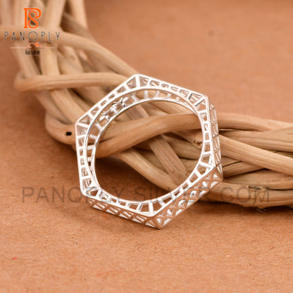 925 silver River Bridge Jewelry Rings For Women