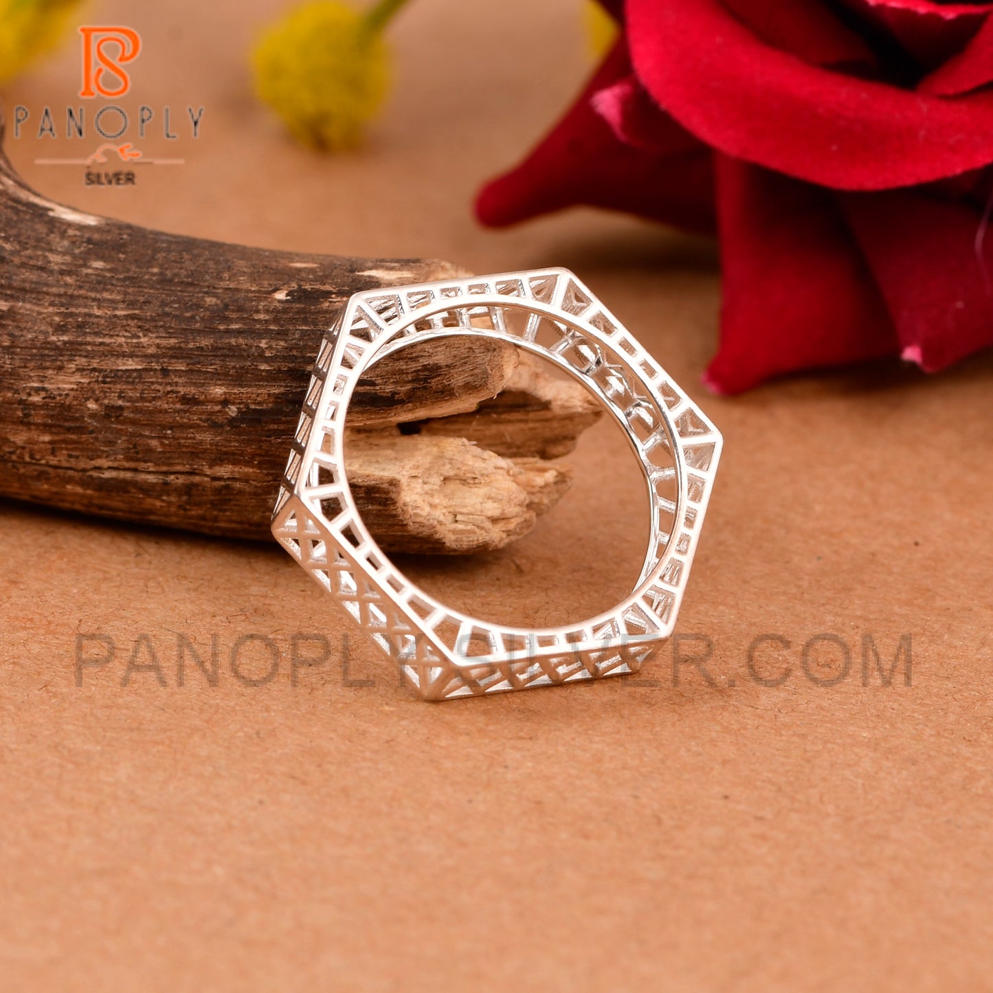 925 silver River Bridge Jewelry Rings For Women