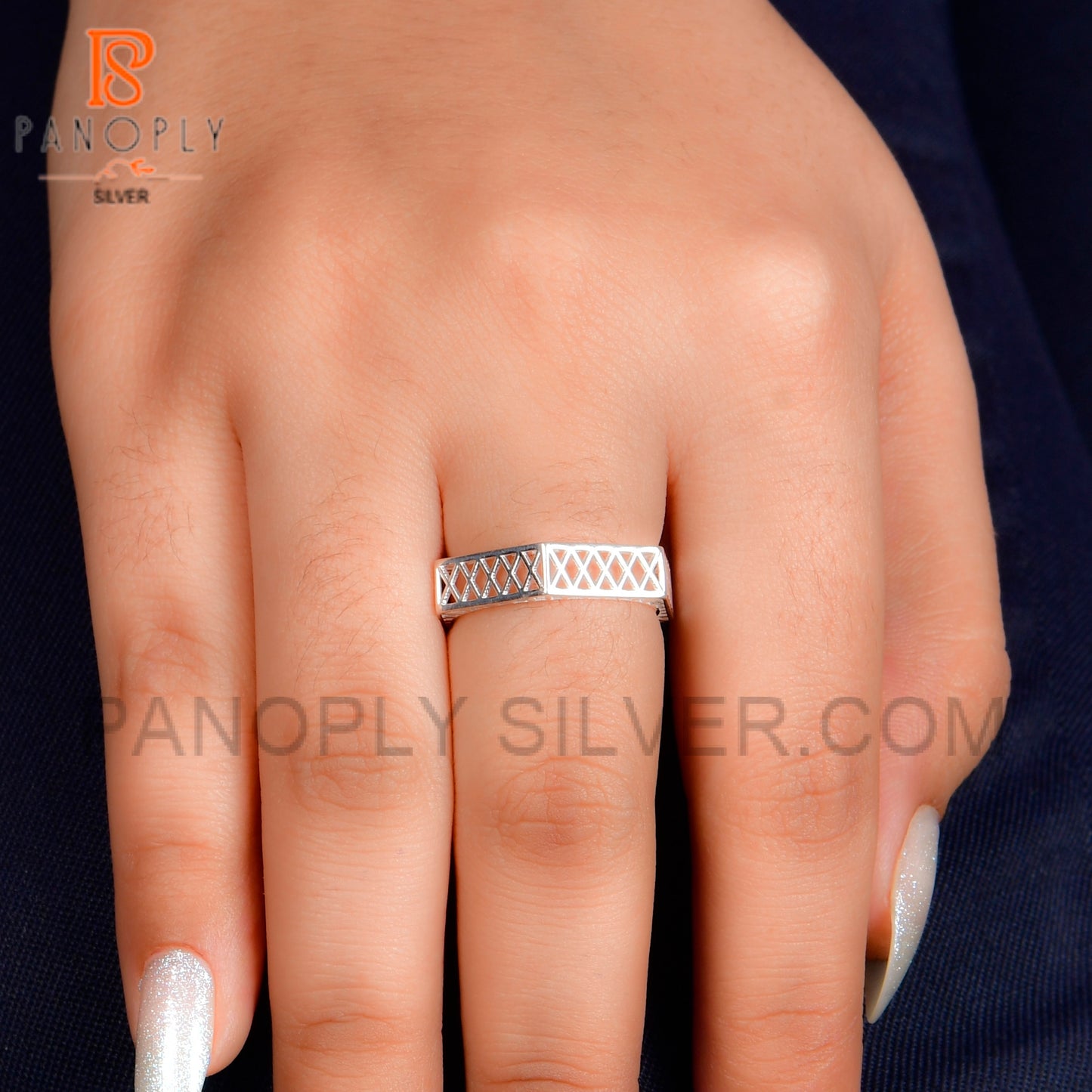 925 silver River Bridge Jewelry Rings For Women