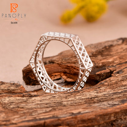 925 silver River Bridge Jewelry Rings For Women