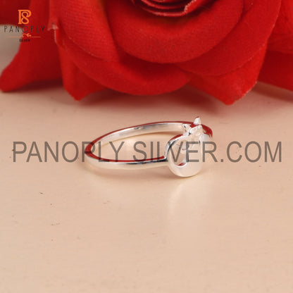 925 Silver Cat Rings For Women Daily Wear Rings