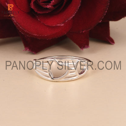 Signet Heart 925 Sterling Silver Promise Love Ring