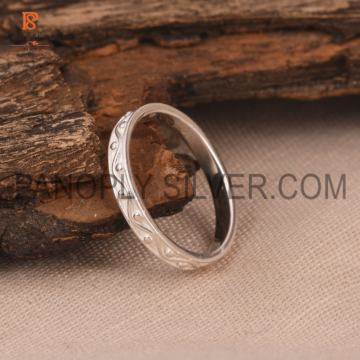 Wave Band 925 Sterling Silver Ring Daily Wear Silver Jewelry