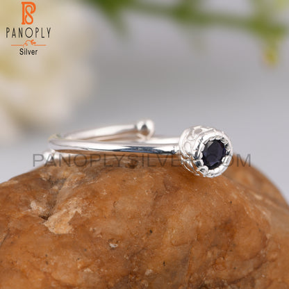 Iolite 925 Sterling Silver Ring For Gift  For Her