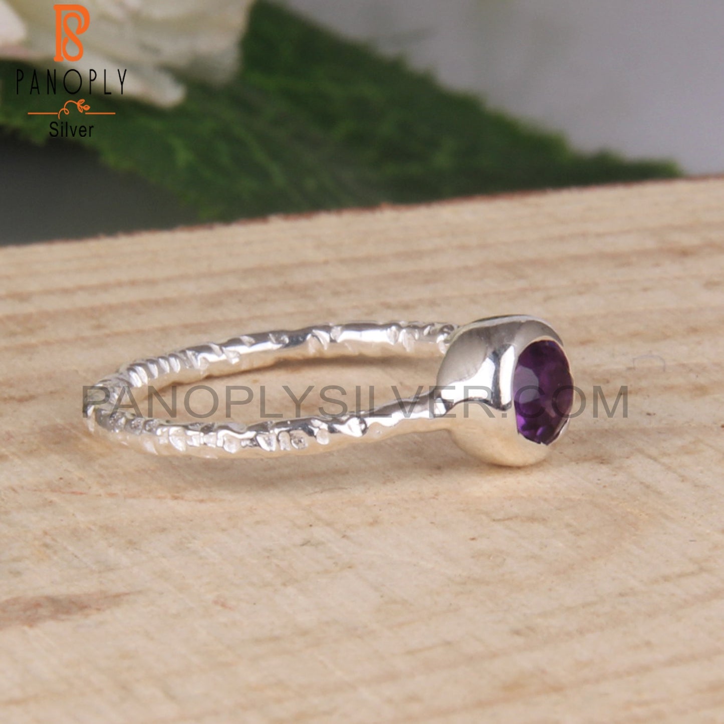 Amethyst 925 Sterling Silver Ring Handmade Jewelry