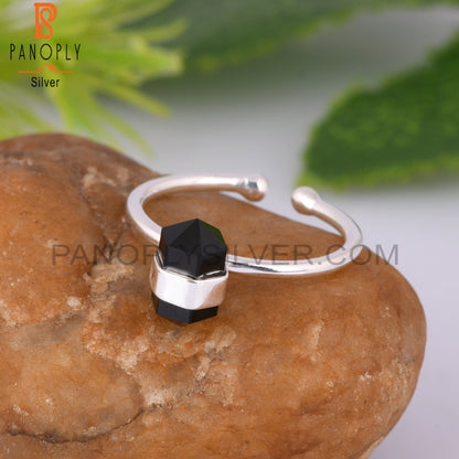 Black Onyx 925 Sterling Silver Ring