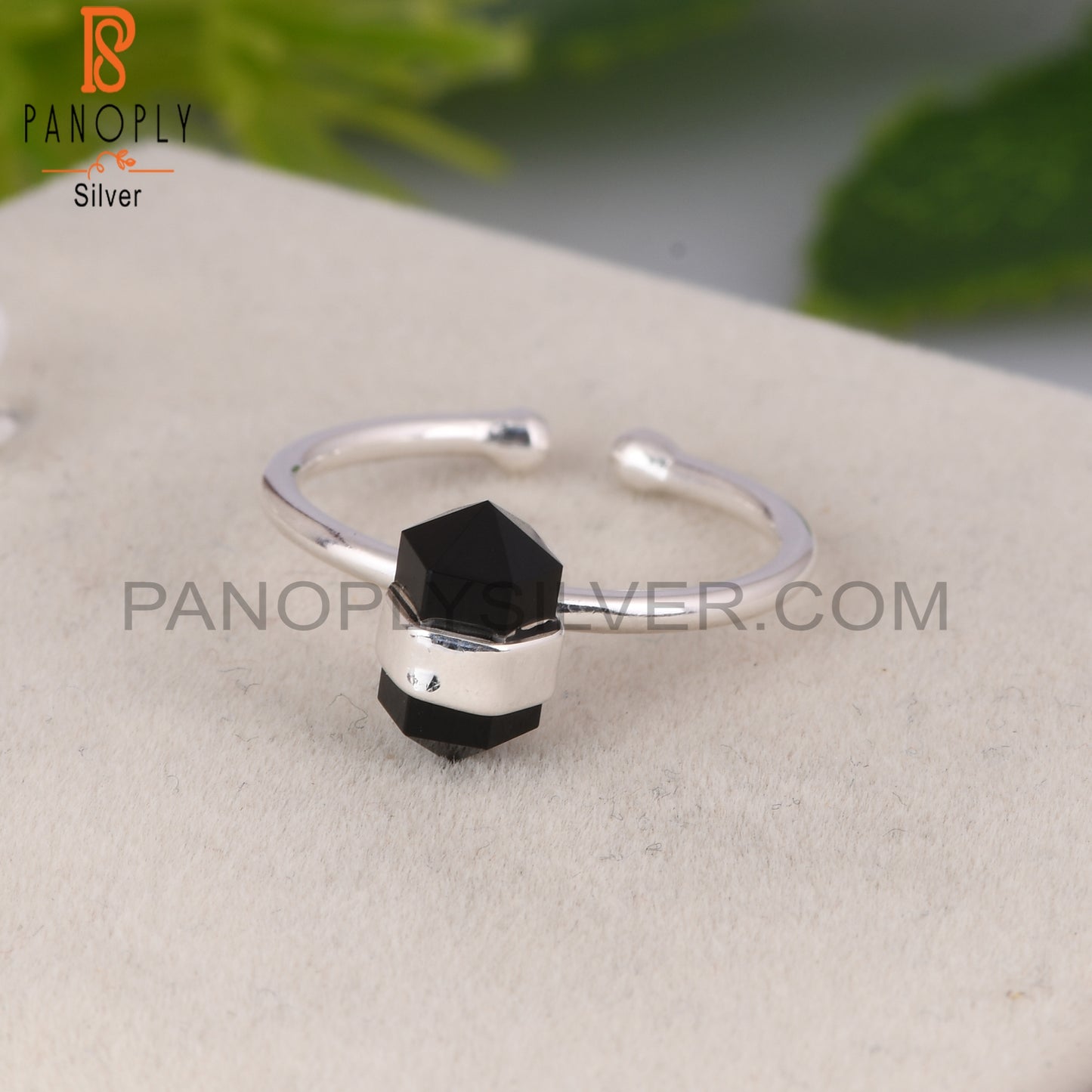 Black Onyx 925 Sterling Silver Ring