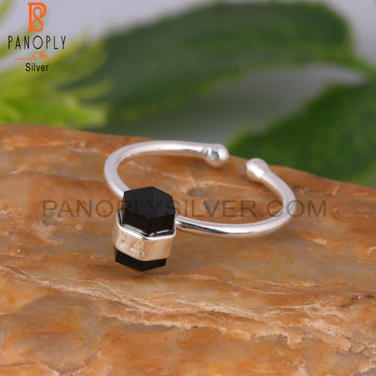 Black Onyx 925 Sterling Silver Ring