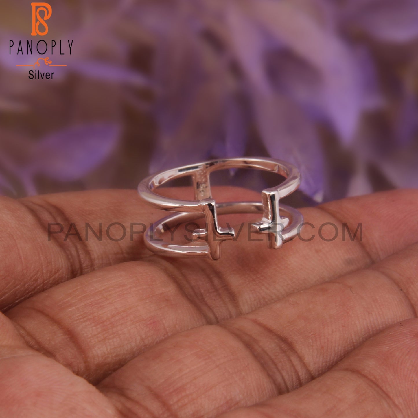 Fine 925 Sterling Silver Kuzzoi Ring