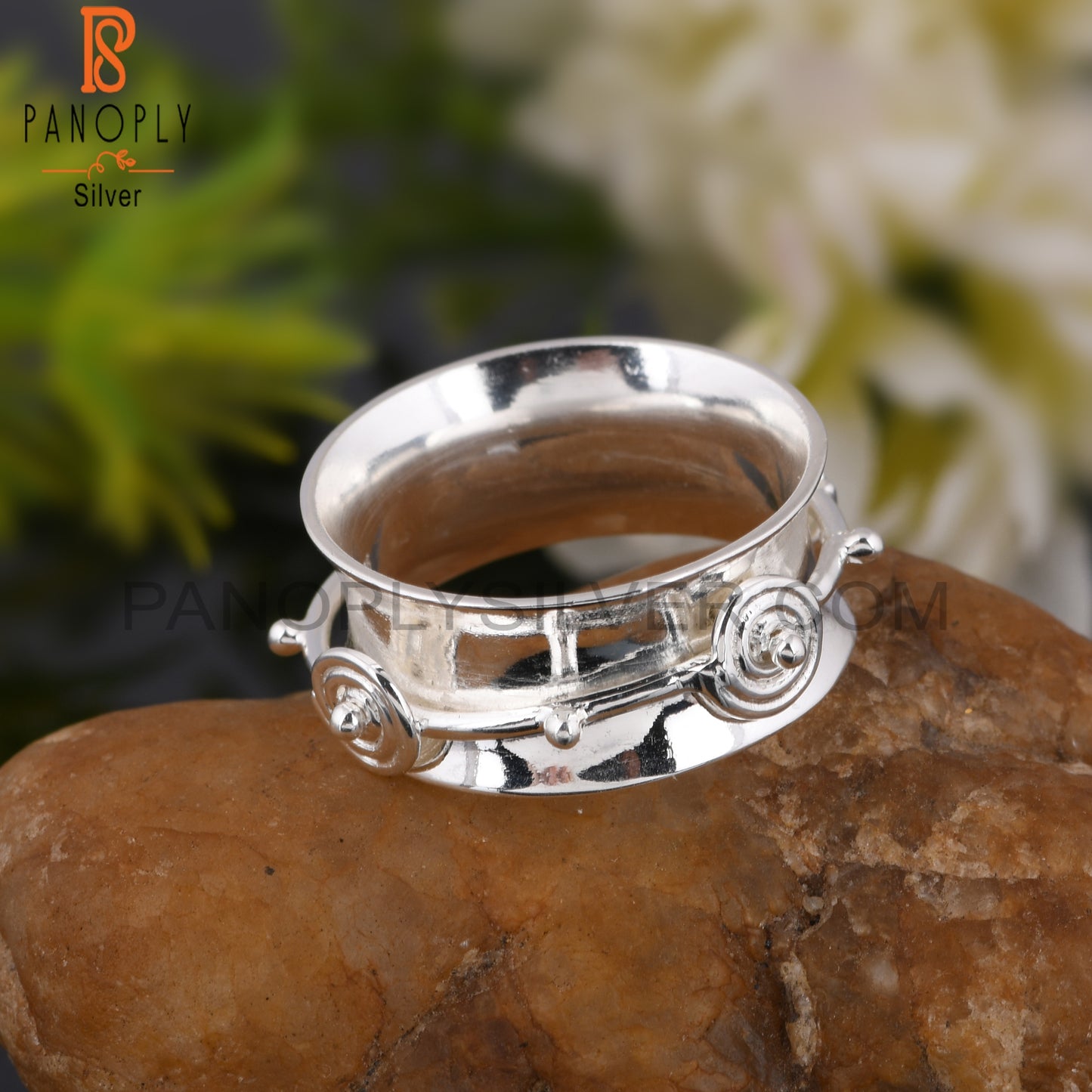 Spinner Handmade 925 Sterling Silver Ring