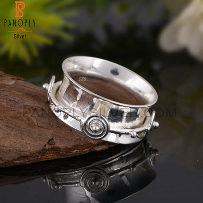 Spinner Handmade 925 Sterling Silver Ring