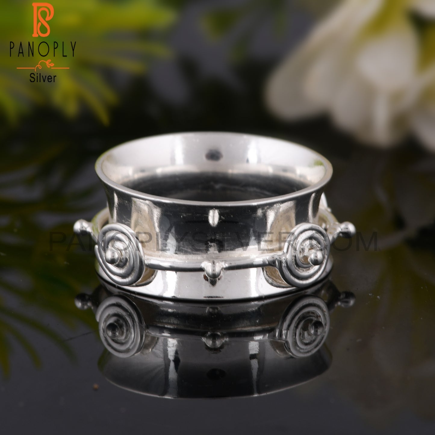 Spinner Handmade 925 Sterling Silver Ring