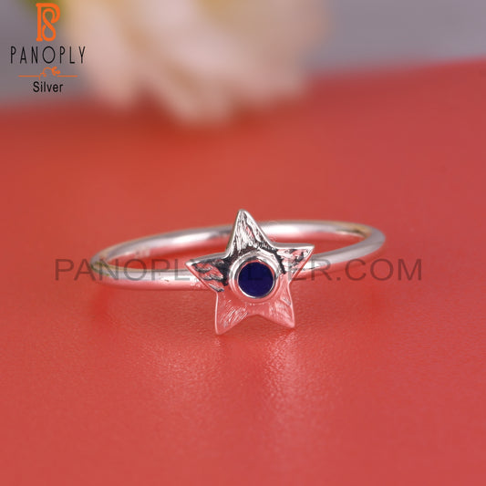 Star Shaped 925 Sterling Silver Ring