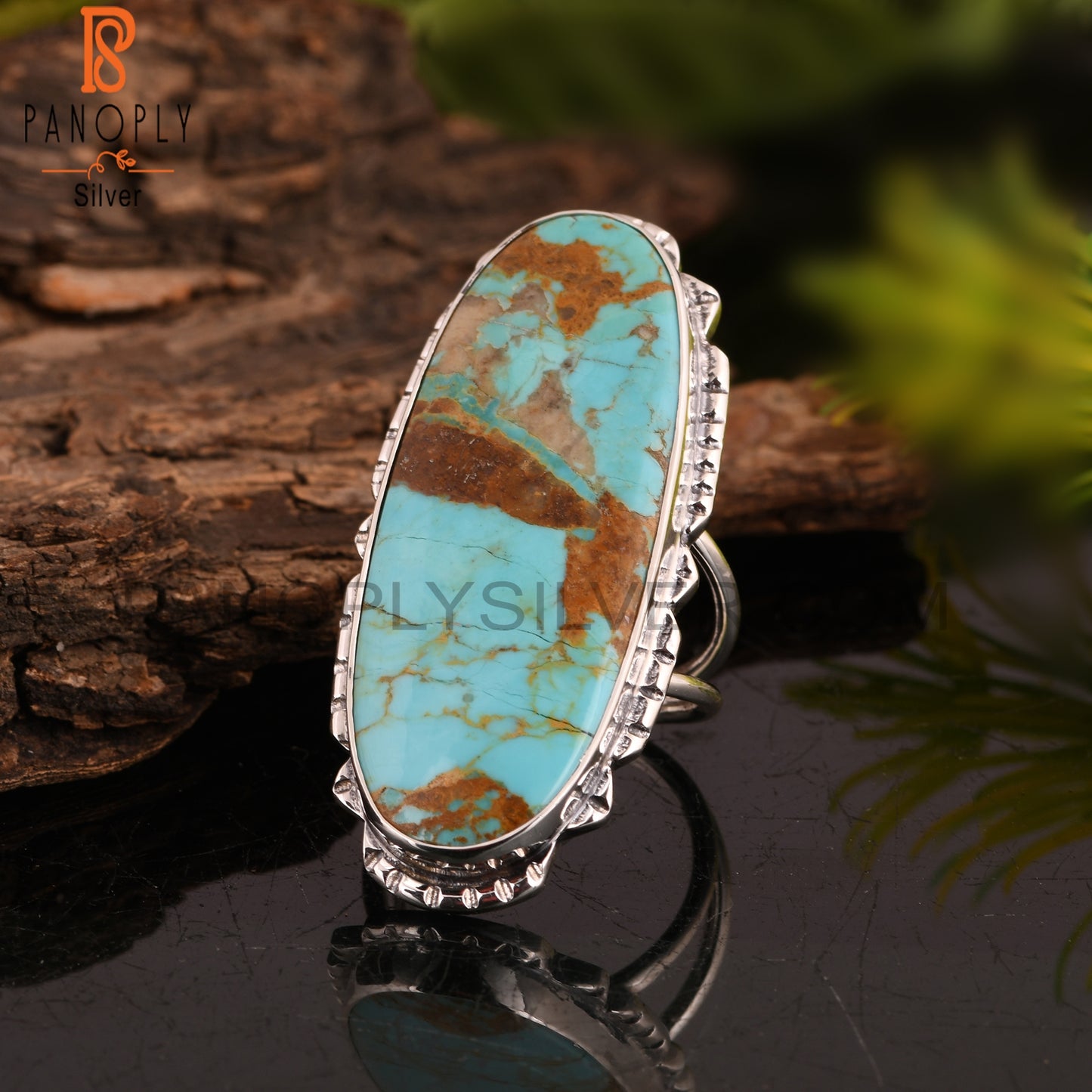 Kingman Turquoise Sterling Silver Ring