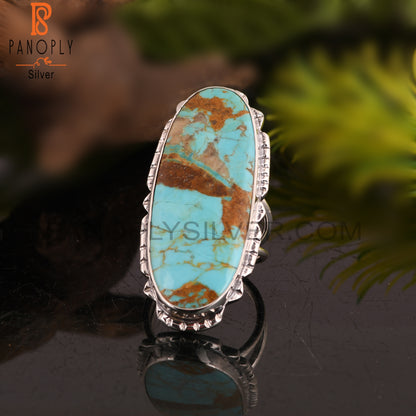 Kingman Turquoise Sterling Silver Ring