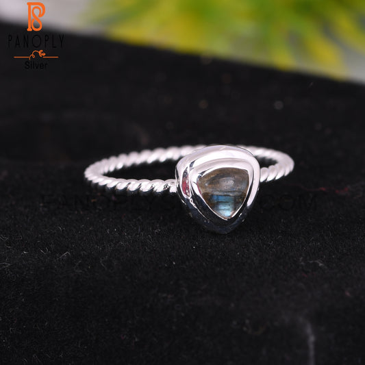 Labradorite 925 Sterling Silver Party Wear Ring