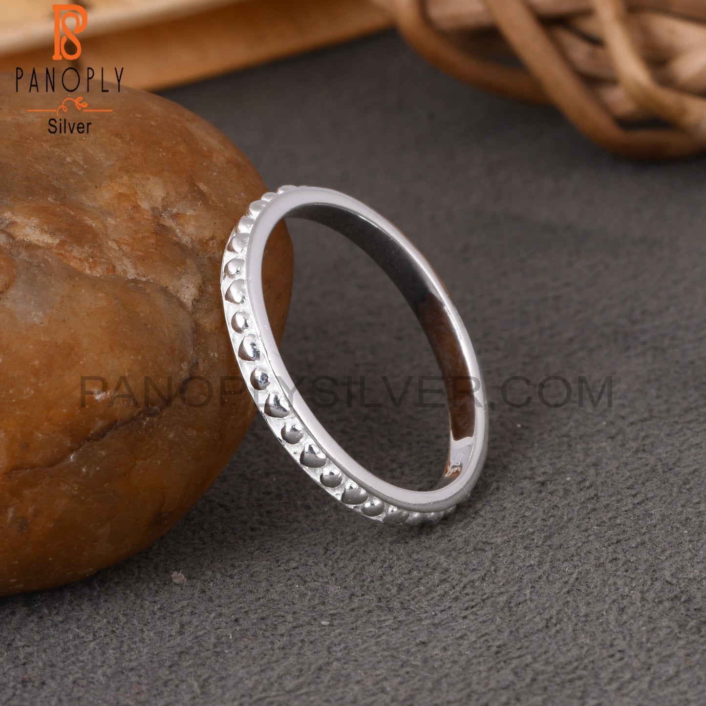 Unique Designer 925 Sterling Silver Thin Band Ring