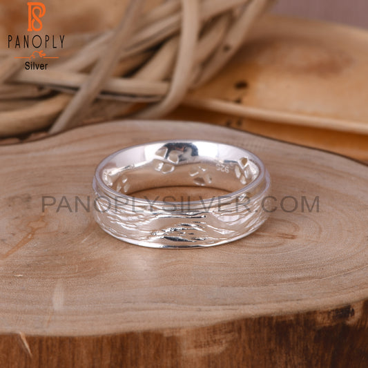 Spinner Texture 925 Sterling Silver Ring