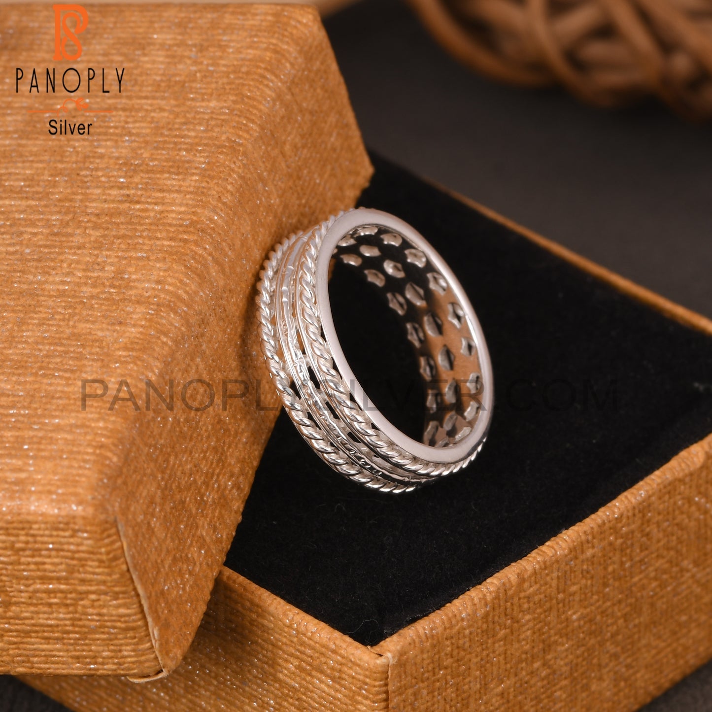 Double Wire 925 Sterling Silver Ring