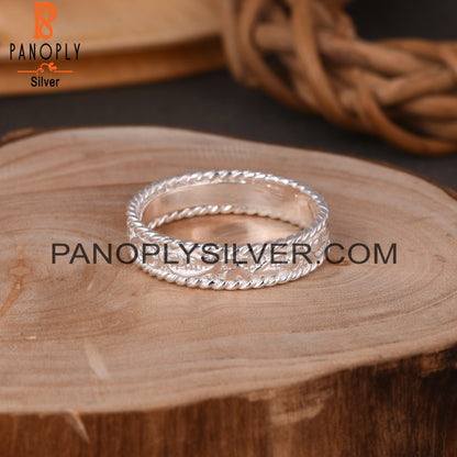 925 Sterling Silver Branch Shape Ring