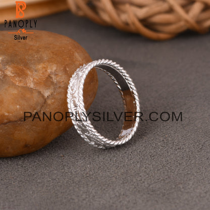 925 Sterling Silver Branch Shape Ring