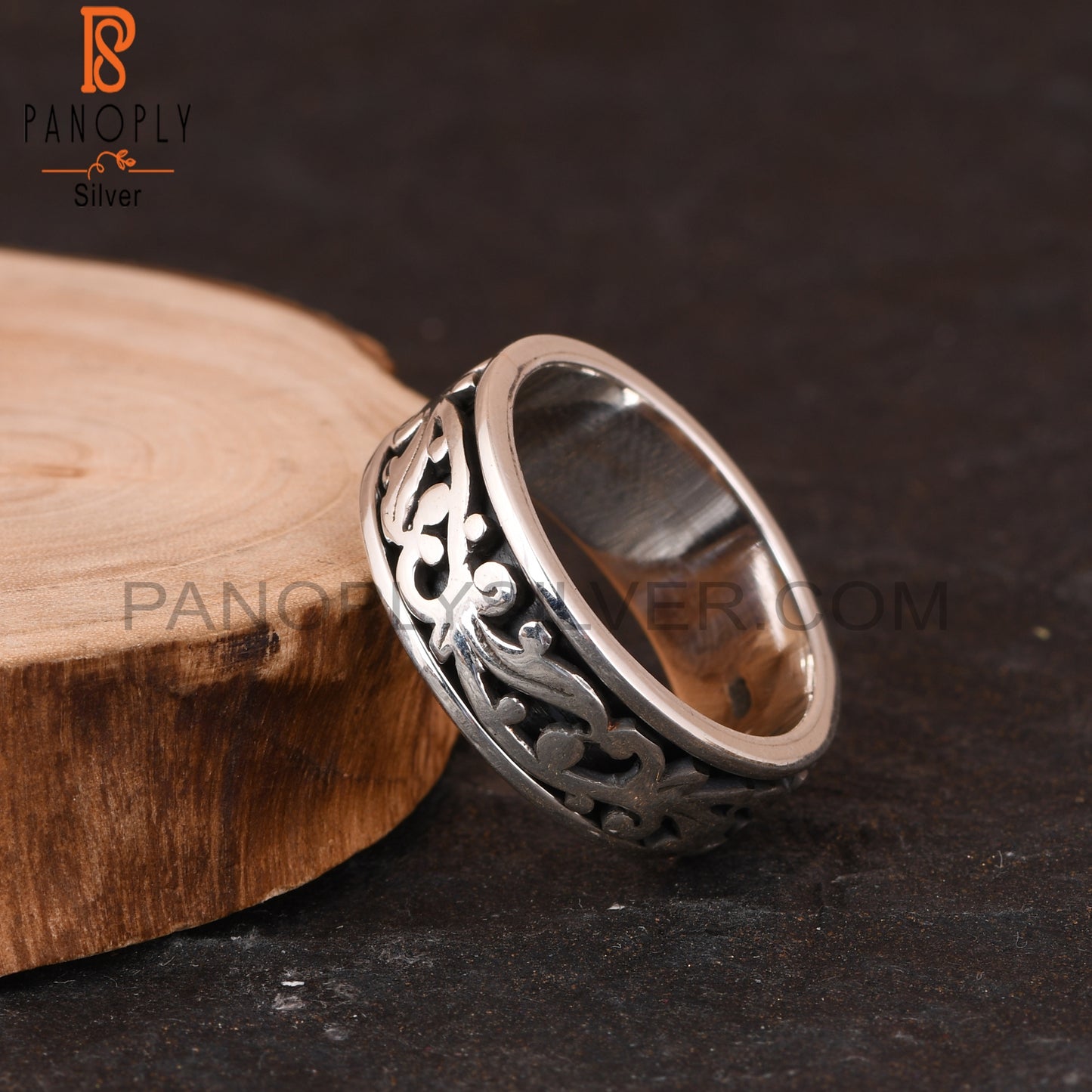 Spinner Filigree 925 Sterling Silver Ring