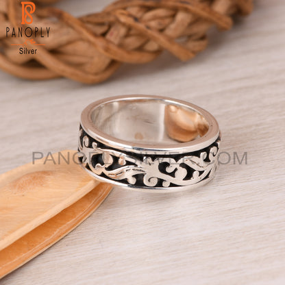 Spinner Filigree 925 Sterling Silver Ring